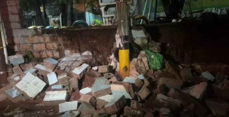 Colapsa-muro-de-contencion-en-la-colonia-La-Joya-de-Tegucigalpa-Video